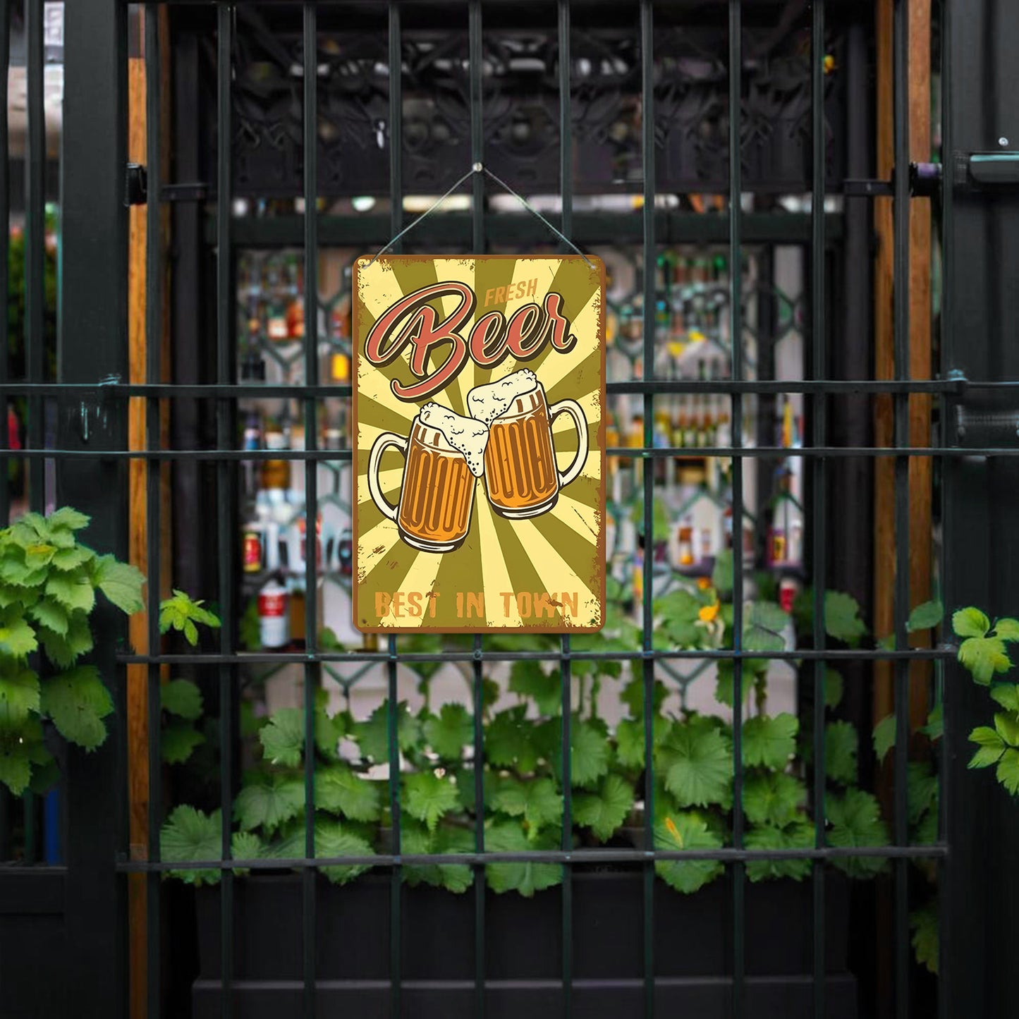 Best Beer - Metal Tin Sign Paint