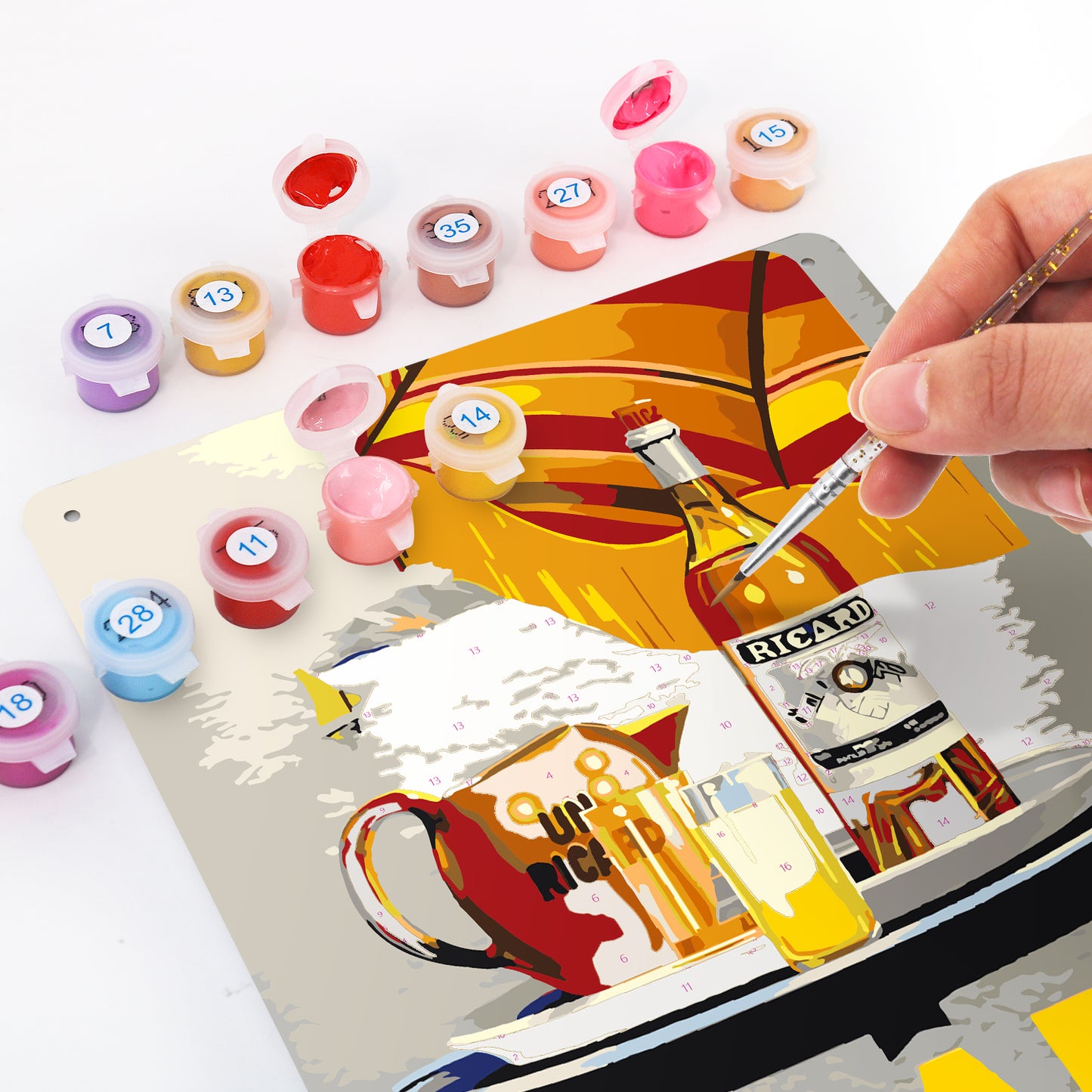 Ricard - Metal Tin Sign Paint