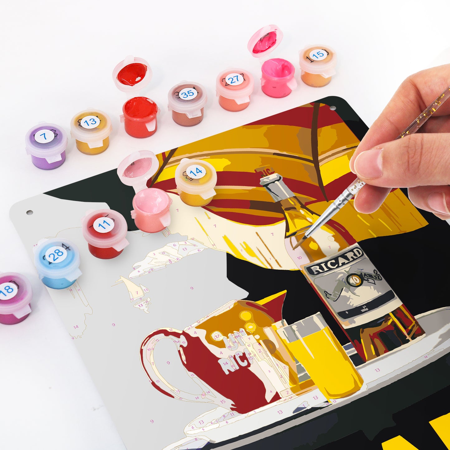 Beer and Beverages - Metal Tin Sign Paint