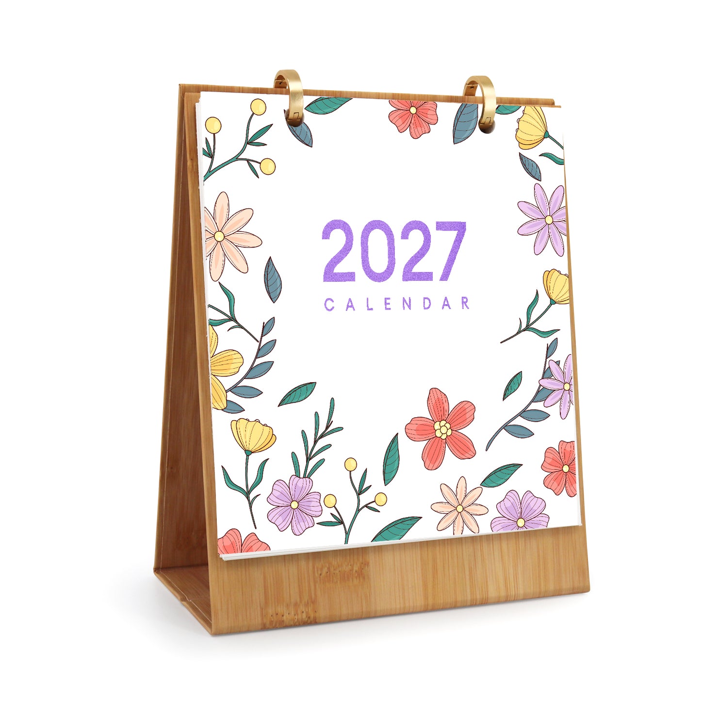 2027Flower Series-Calendar