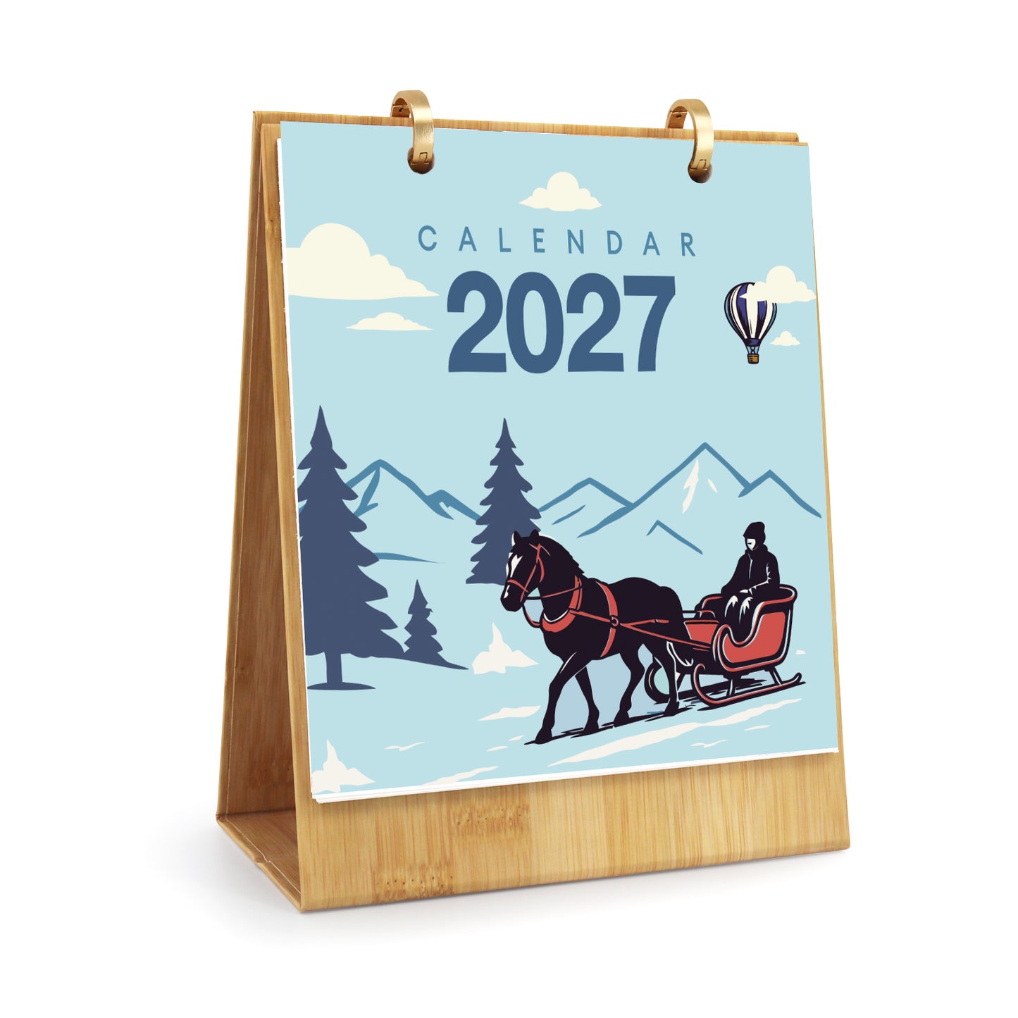 2027Retro Series - Calendar