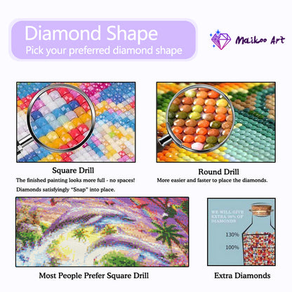 Castles By Maikoo™ Diamond Painting Kit #09
