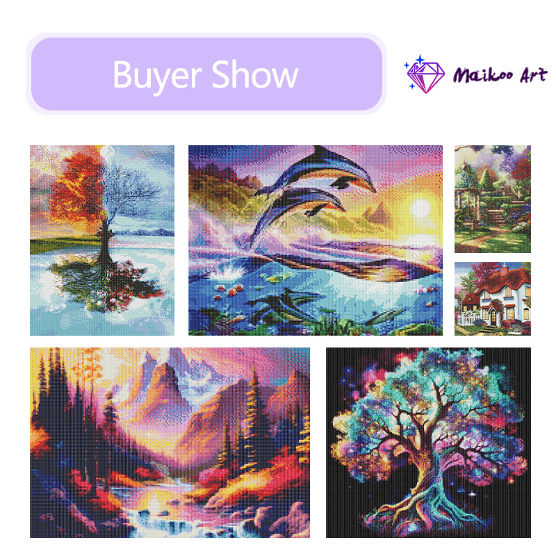 Colorful  Landscape By Maikoo™ Diamond Painting Kit #09