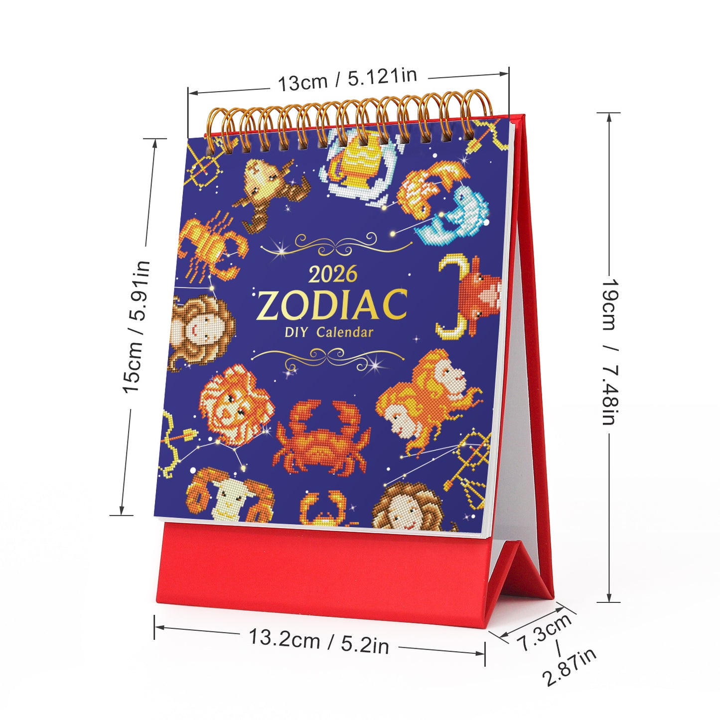 Zodiac DIY 2026 Calendar