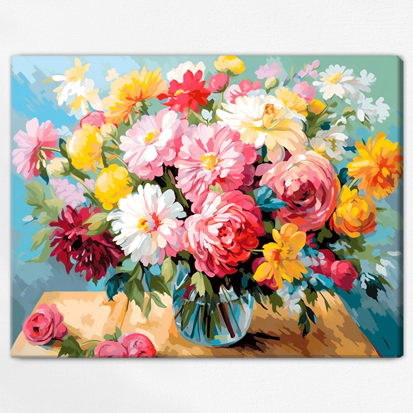 A Time Filled With Floral Scents Paint By Numbers Kit Paint By a-time-filled-with-floral-scents-paint-by-numbers-kit-paint-by