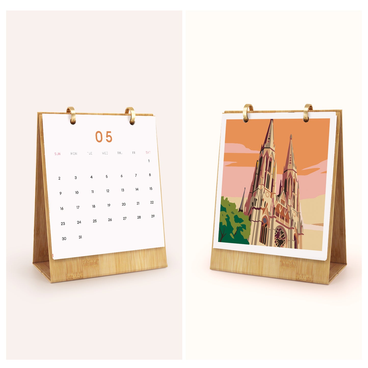 2027Retro Series - Calendar