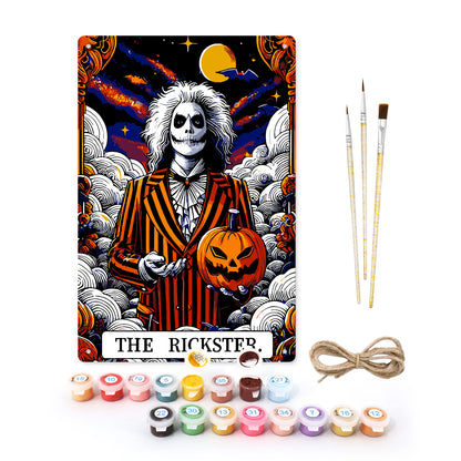 The Rickster - Metal Tin Sign Paint