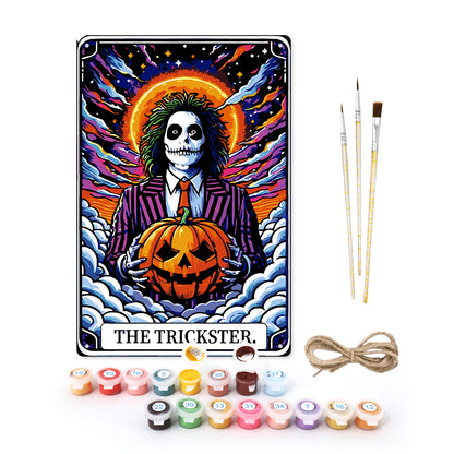 Decoration Egg Ghost - Metal Tin Sign Paint