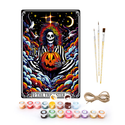 Halloween - Metal Tin Sign Paint