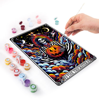 Halloween - Metal Tin Sign Paint