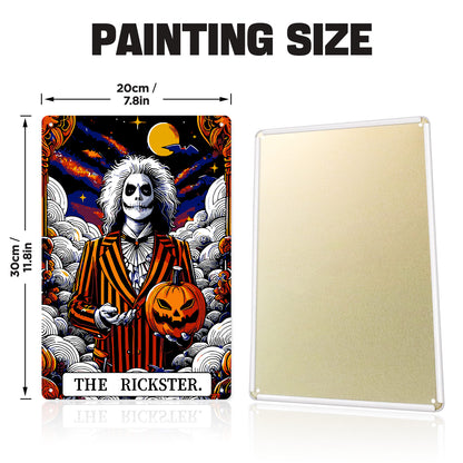 The Rickster - Metal Tin Sign Paint