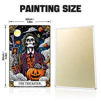 Troublemaker - Metal Tin Sign Paint