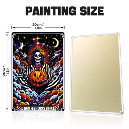 Halloween - Metal Tin Sign Paint