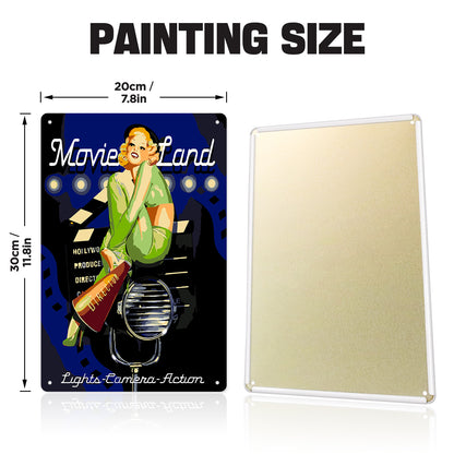 Singer - Metal Tin Sign Paint