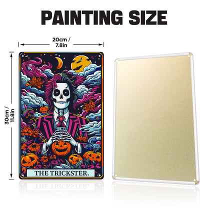 Ghost Garden - Metal Tin Sign Paint