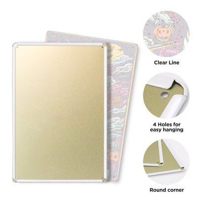 Ghost Garden - Metal Tin Sign Paint