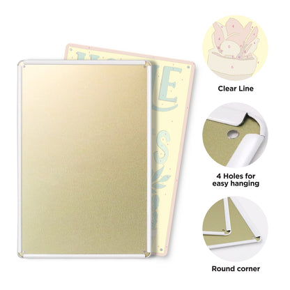 Home Plant - Metal Tin Sign Paint