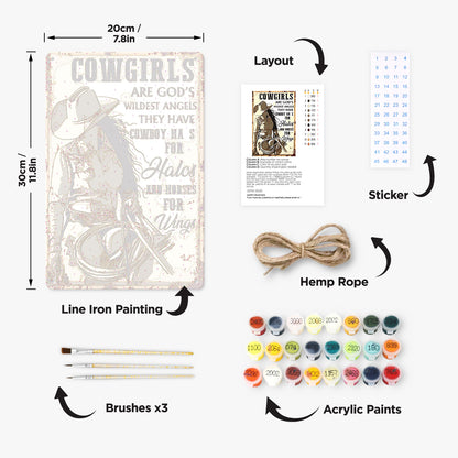 Coigirls - Metal Tin Sign Paint