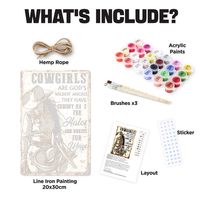 Coigirls - Metal Tin Sign Paint