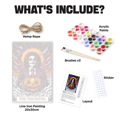 Decoration Egg Ghost - Metal Tin Sign Paint