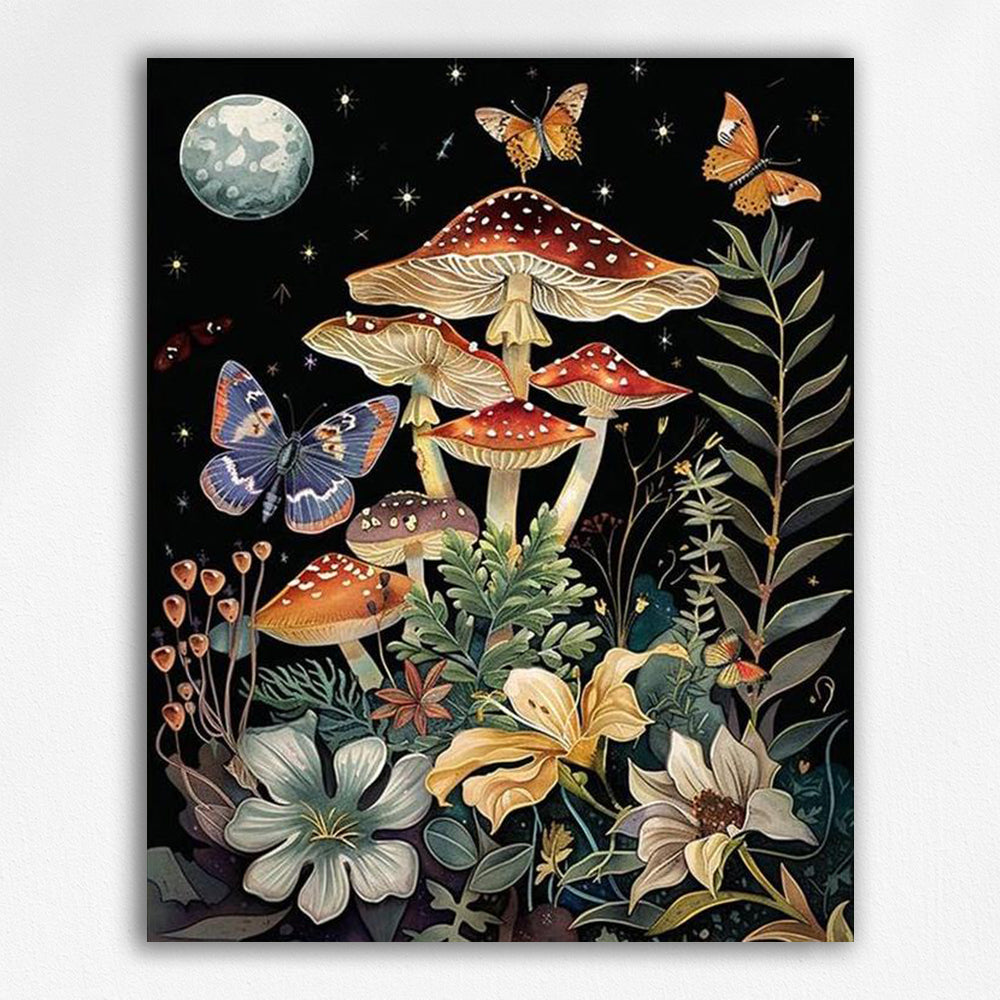 Whimsical Nightscape - Paint by Numbers Kits