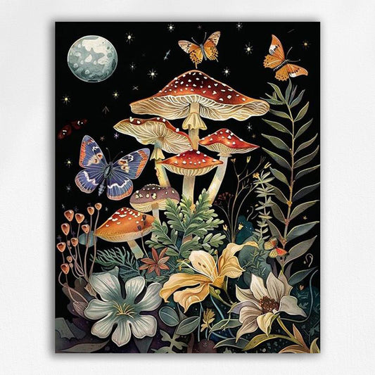 Whimsical Nightscape - Paint by Numbers Kits