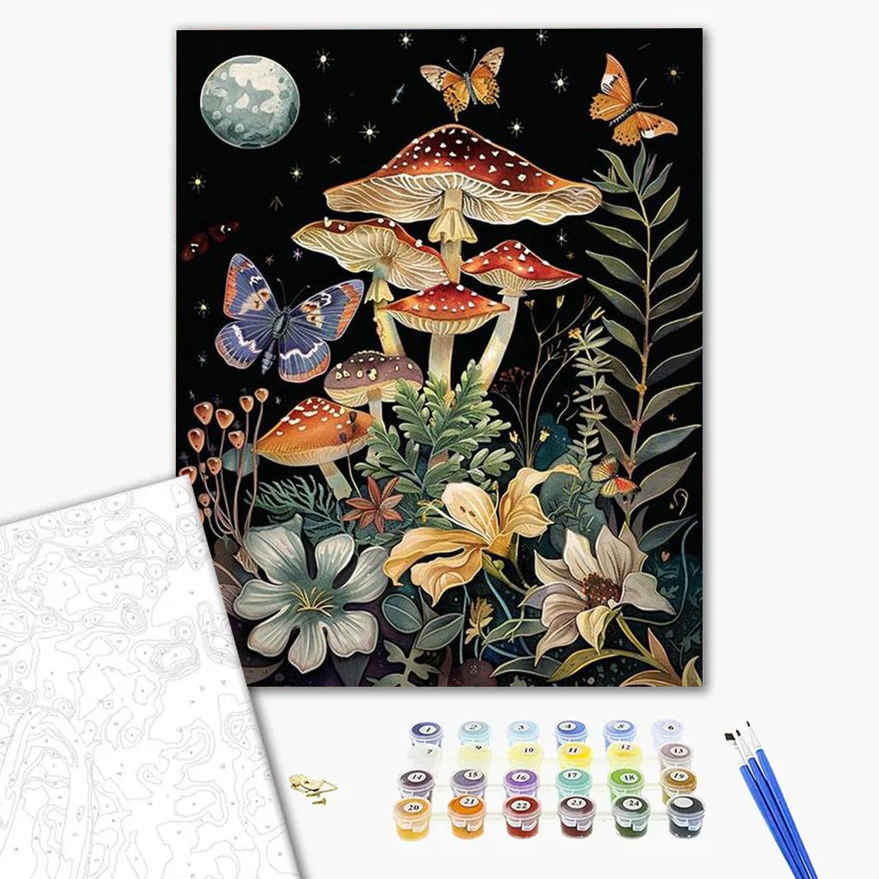 Whimsical Nightscape - Paint by Numbers Kits
