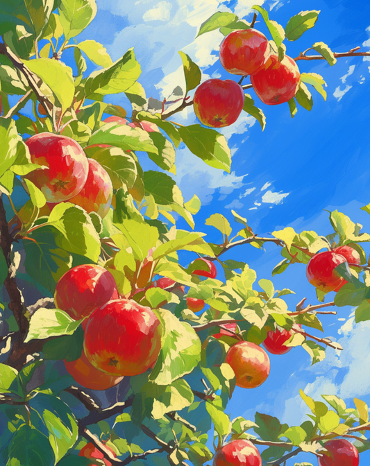 Originele serie "Kleurrijk fruit" van Maikoo™Paint by Numbers #4