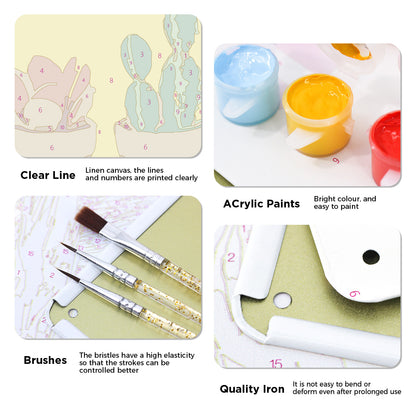 Home Plant - Metal Tin Sign Paint