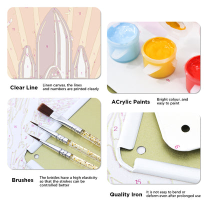 Outer Space - Metal Tin Sign Paint