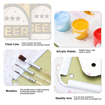 Premium Beer - Metal Tin Sign Paint