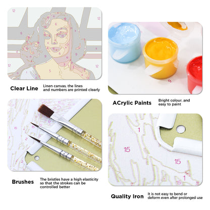 Sales and Service - Metal Tin Sign Paint