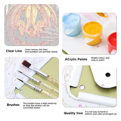 Halloween - Metal Tin Sign Paint