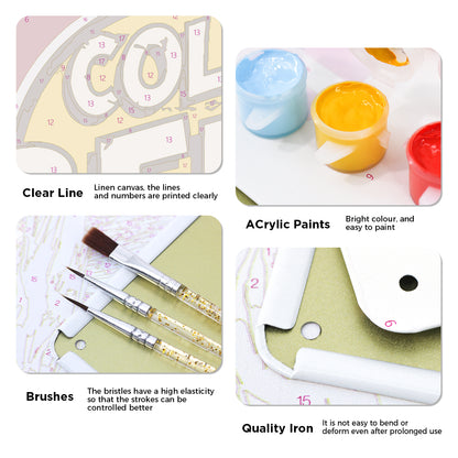 Cool Beer - Metal Tin Sign Paint