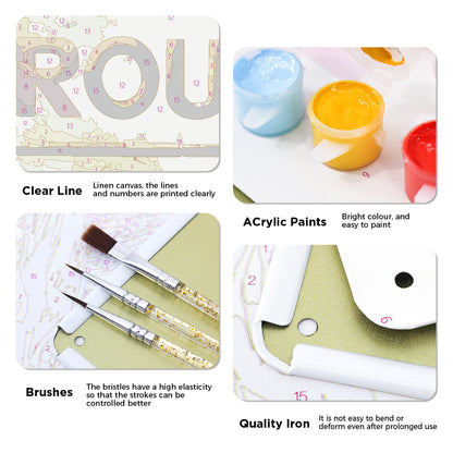 Route66 - Metal Tin Sign Paint