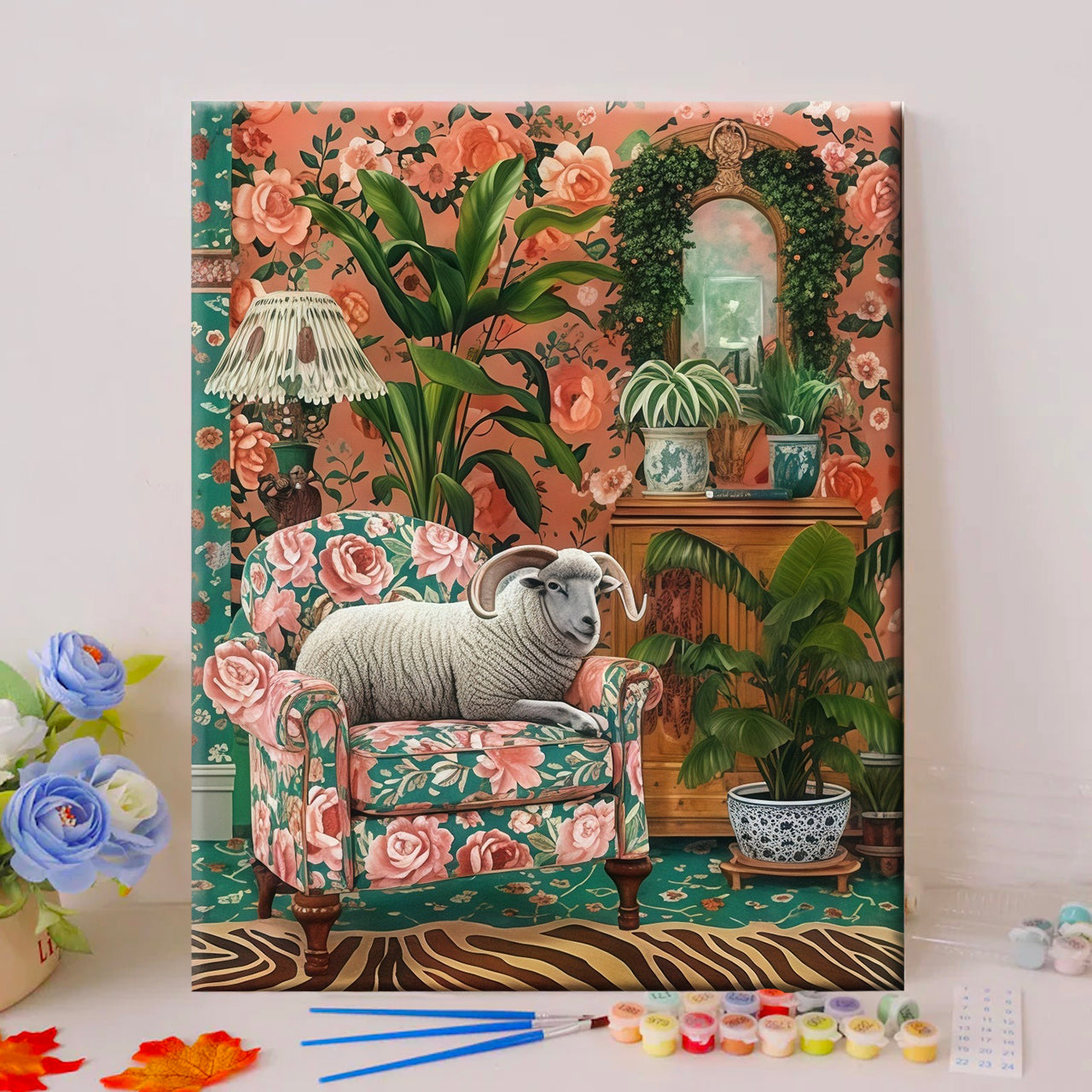 Ram’s Rosy Floral Sitting Nook