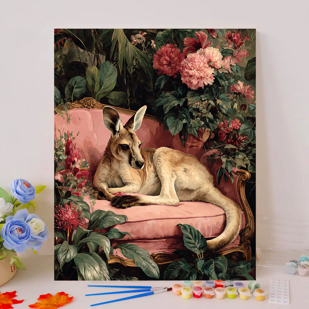 The Kangaroo in the Floral Boudoir