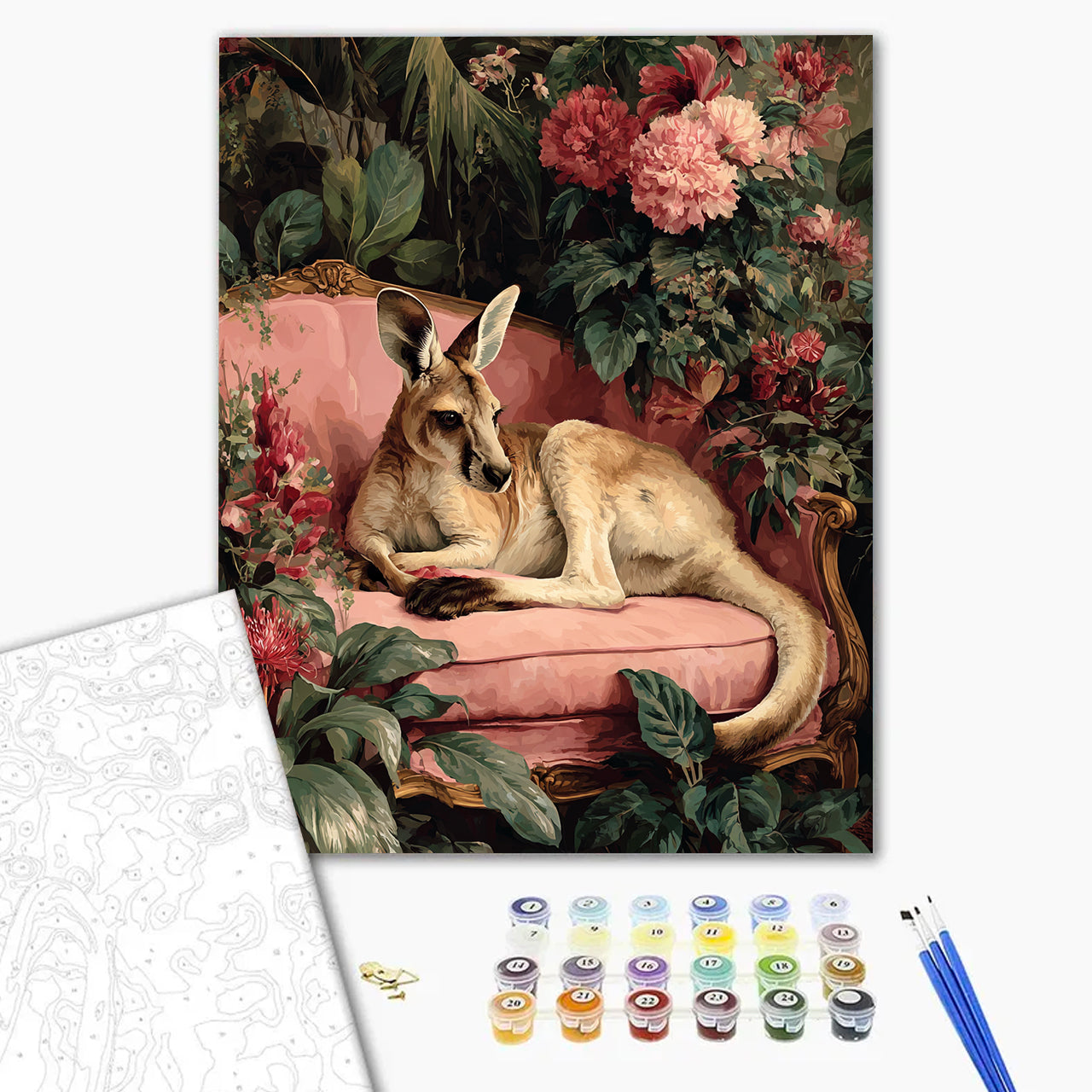 The Kangaroo in the Floral Boudoir