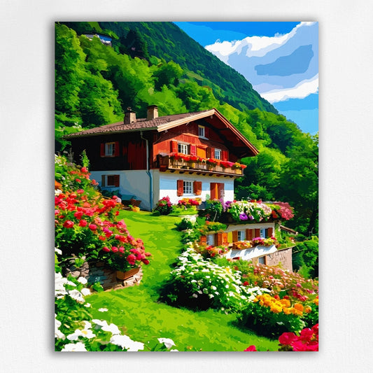 Alpine Spring Chalet