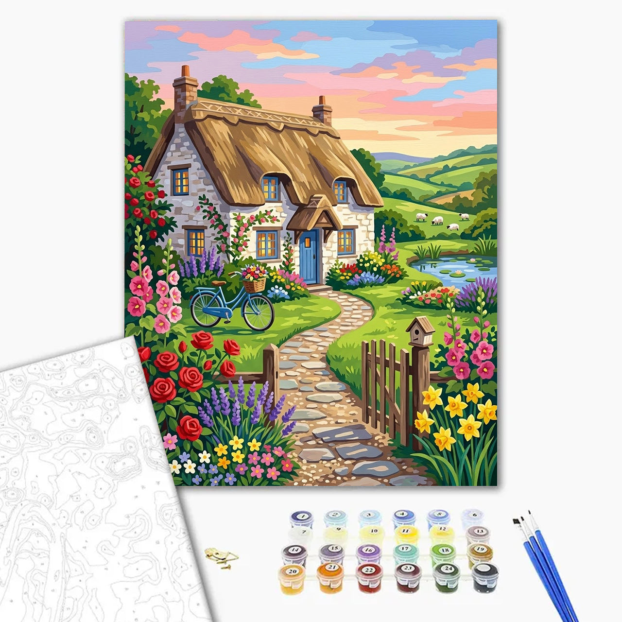 Pastoral Bicycle Ride