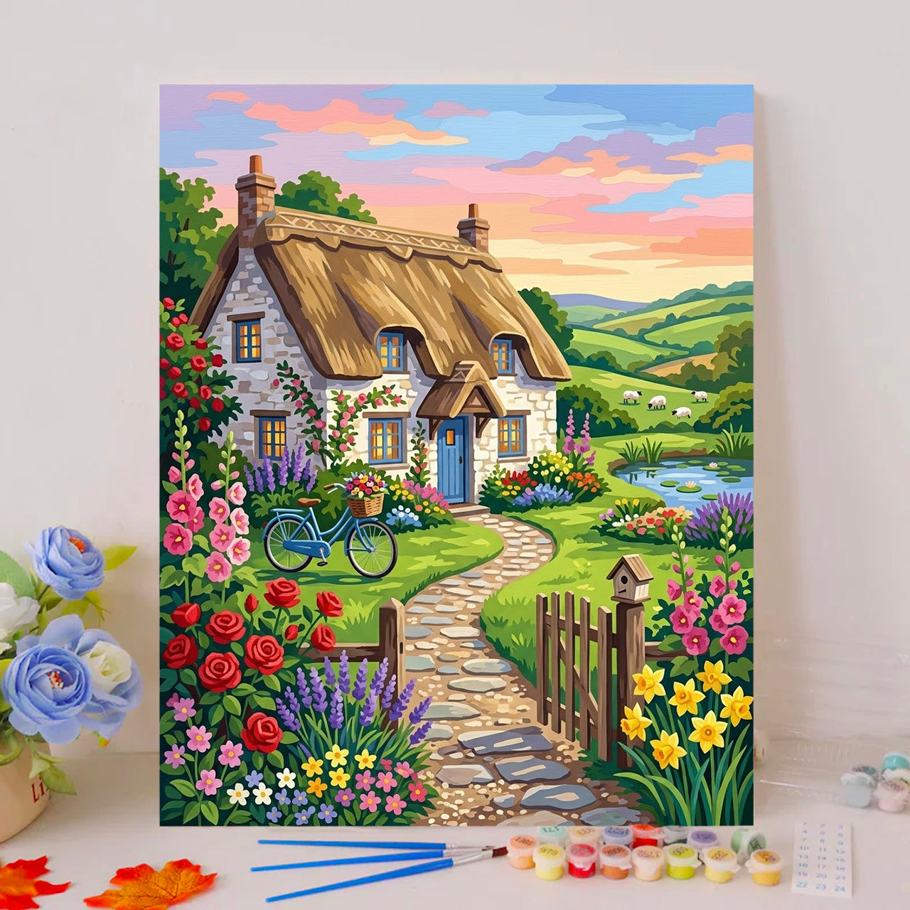 Pastoral Bicycle Ride