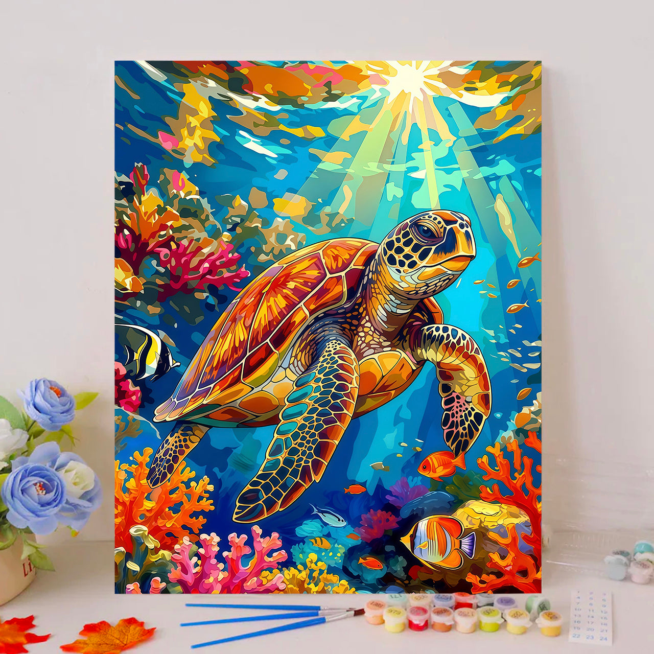 Sea Turtle in Ocean