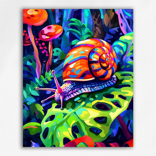 Neon Flamingo Lotus