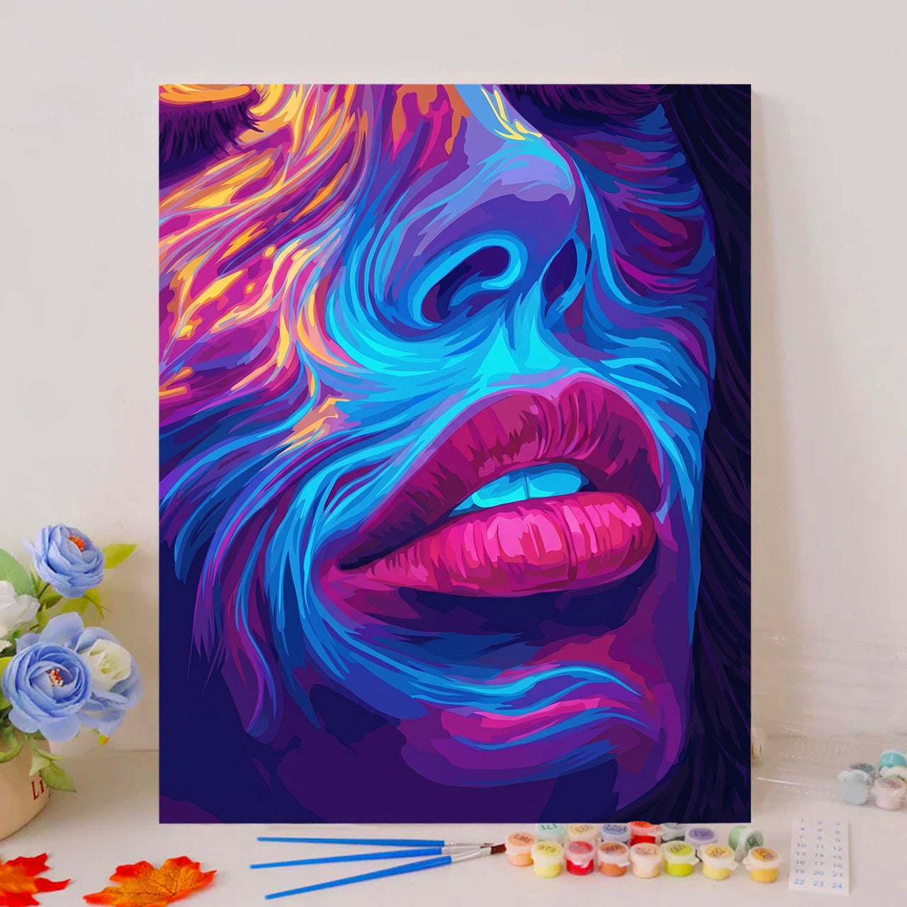 Chromatic Facial Topography