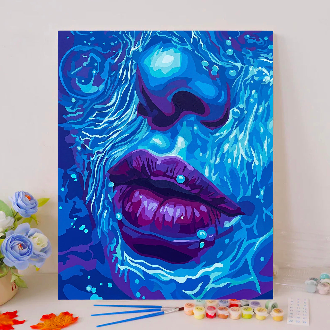 Fluid Immersion: Lower Face