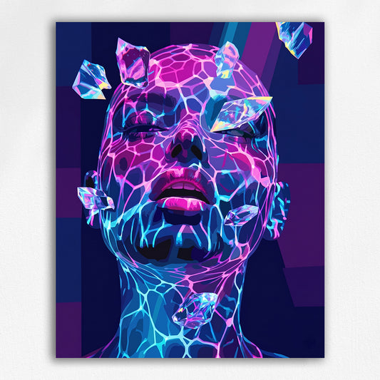 Crystalline Fragmentation of the Humanoid Form