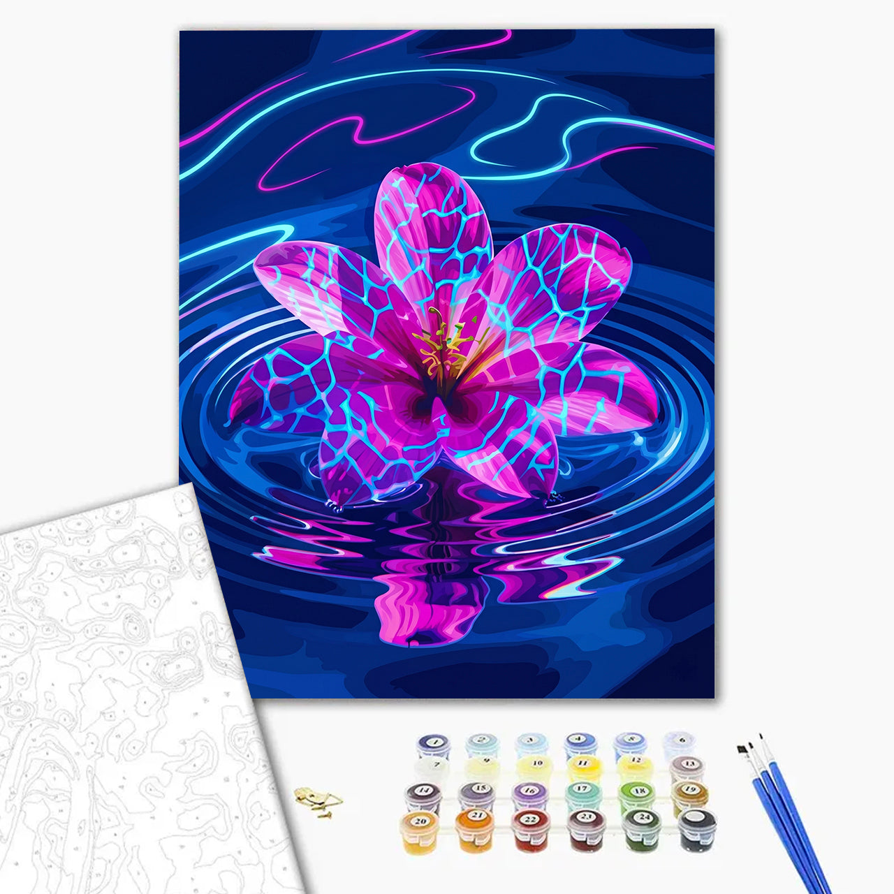 Flowers in the water