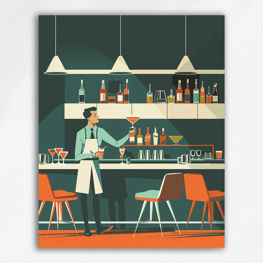 Teal Counter Lounge
