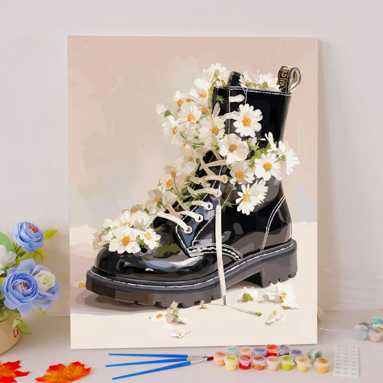 Daisy Drift in Patent Leather