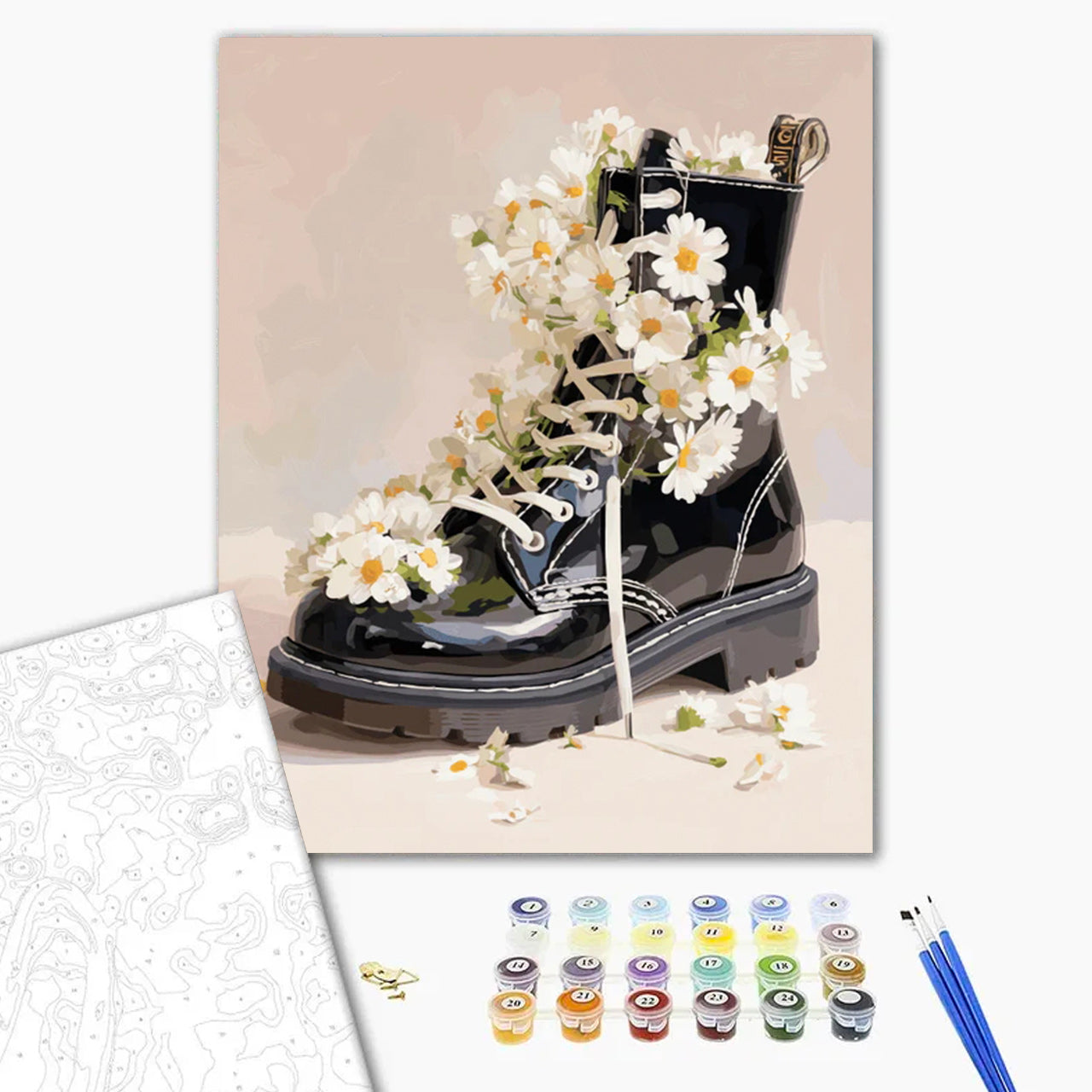 Daisy Drift in Patent Leather